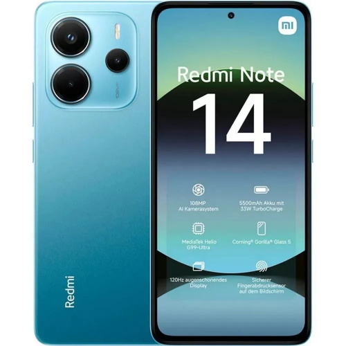 Смартфон Xiaomi Redmi Note 14 6/128 Гб Lte Океанический Синий