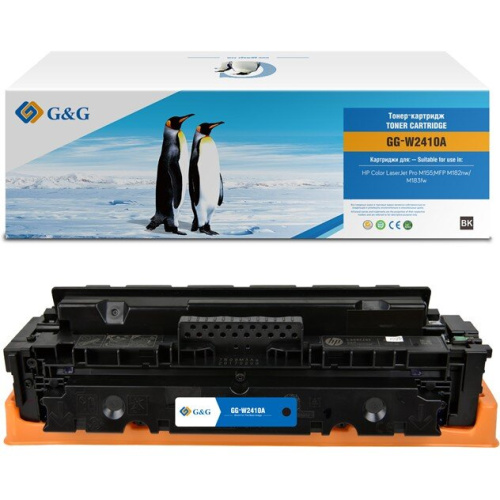 Картридж лазерный G&G GG-W2410A черный 1050стр для HP Color LaserJet Pro M155 MFP M182nw/M183fw