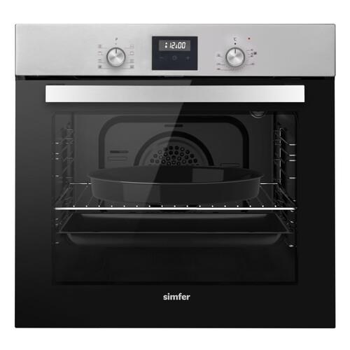 Электрический духовой шкаф Simfer B6EM59070 серебристый