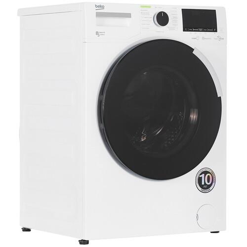 Стирально-сушильная машина Beko WDW8564HT белый
