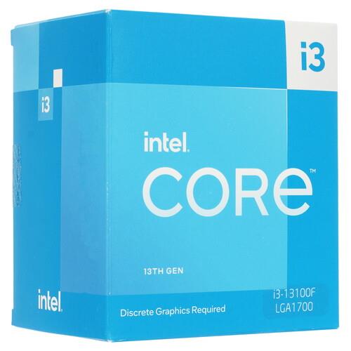 Процессор Intel Core i3-13100F BOX Процессор Intel Core i3-13100F BOX
