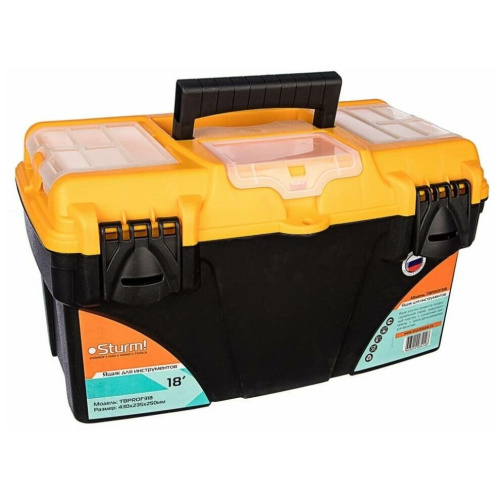 Ящик для инструментов Sturm! TBPROF318 оранжевый/черный