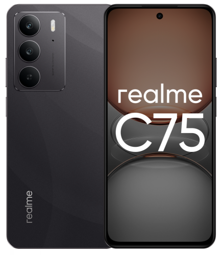Смартфон Realme C75 8/256 Гб Lte Черный