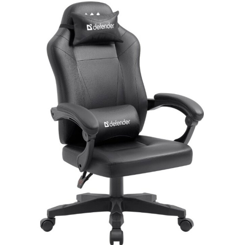 Игровое кресло DEFENDER Master Black 64472 Игровое кресло DEFENDER Master Black 64472