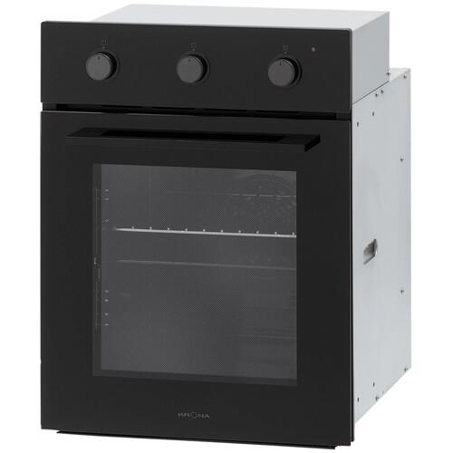 Электрический духовой шкаф KRONA LYRA 45 BL/BL черный