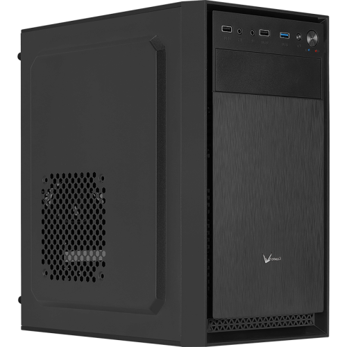 Корпус FORMULA CS-104-S-BK-V1 black MiniTower (mATX, без БП, 3xUSB Type-A) (4711401662235)
