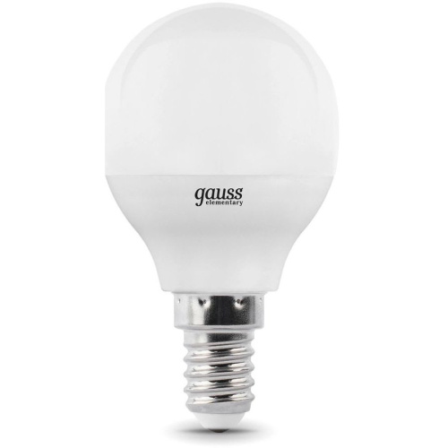 Лампочка Gauss 53126 Elementary Шар 6W