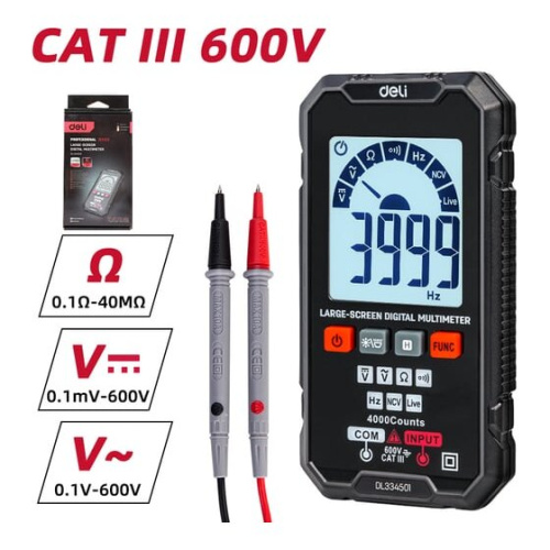 Мультиметр Deli DL334501