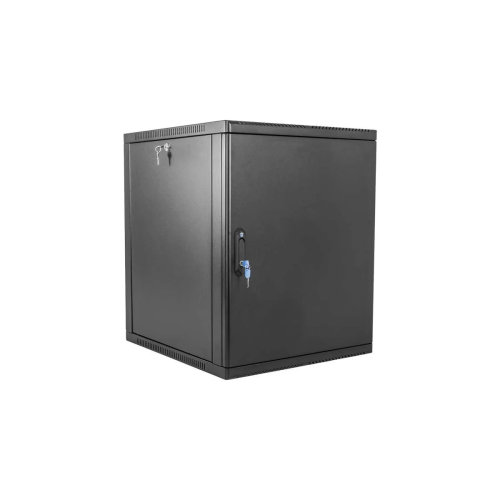 Шкаф коммутационный ЦМО ШРН-15.650.1-9005 настенный 15U 600x658мм черный