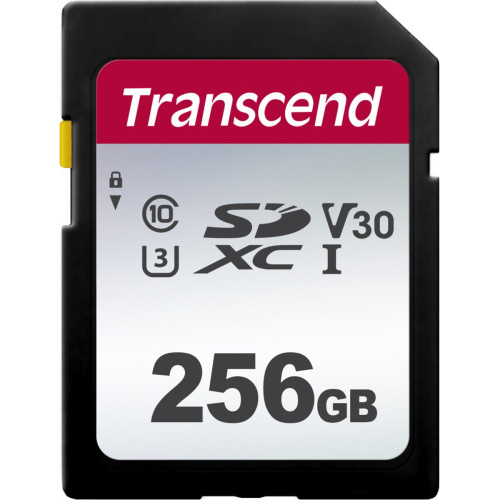 Карта памяти Transcend TS256GSDC300S SDXC 300S, 256GB UHS-I Class U3 V30