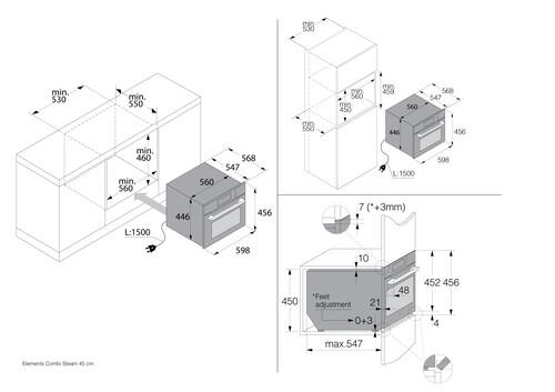 Электрический духовой шкаф Asko OCS8478G черный