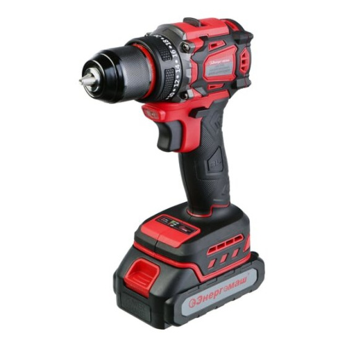 Дрель-шуруповерт Энергомаш ДШ-1845 2x2.0Ач, ЗУ