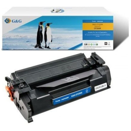 Картридж лазерный G&G GG-CF259X (есть ограничения по прошивке) черный (10000стр.) для HP LJ M304/M404/MFP M428
