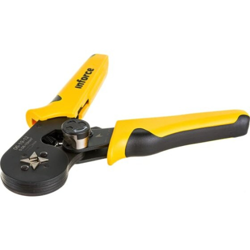 Пресс-клещи Inforce 06-19-12 квадратные с регулировочным винтом 0,2–10 мм2