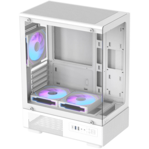 Корпус Formula Crystal Z1CM v2 (crystal z1cm white v2), без БП, mATX, белый