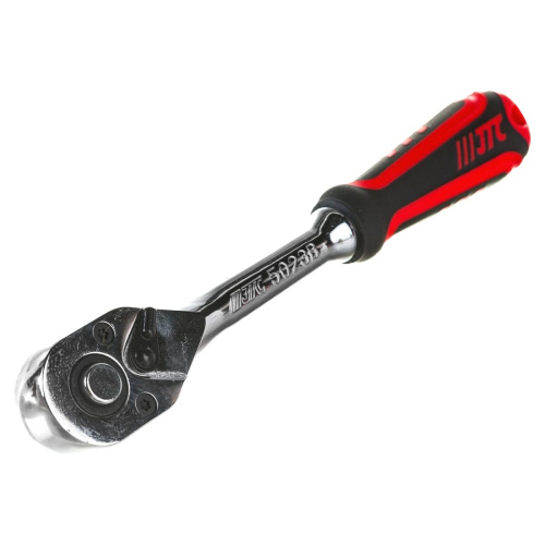 Ключ трещотка JTC 5023B 3/8 72-зубцовая с резиновой рукояткой, длина 200мм