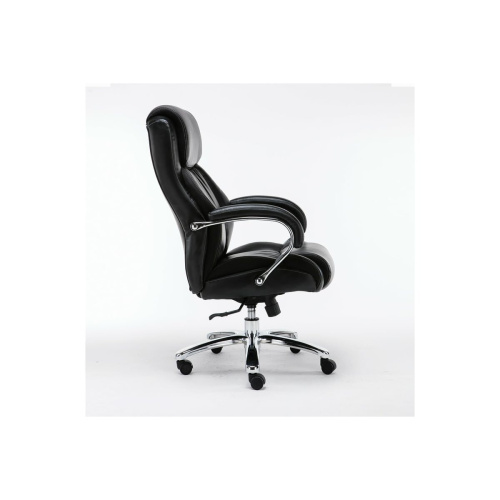 Кресло руководителя BRABIX Premium Status HD-003 (531821) рециклированная кожа, черное