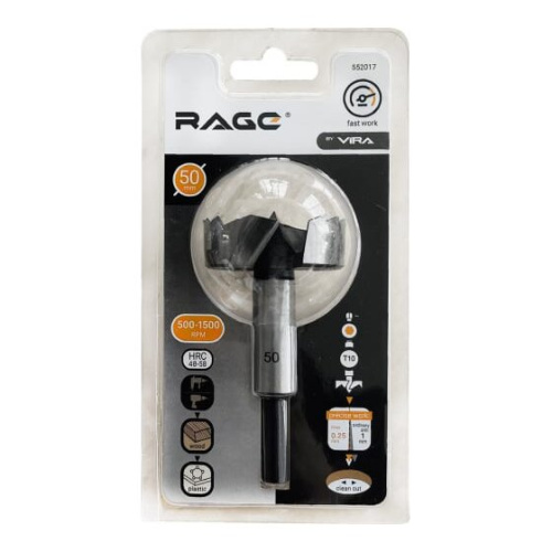 Сверло Форстнера VIRA Rage by 552017 50 мм