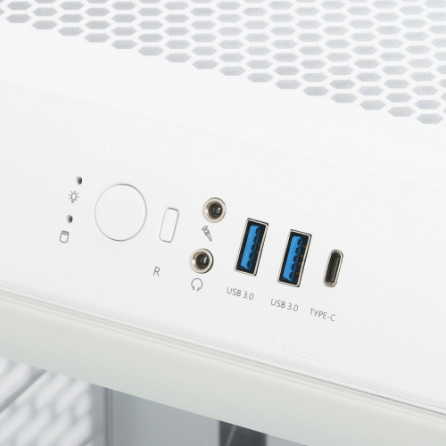 Корпус Thermaltake The Tower 250 Snow mITX без БП (CA-1Z9-00S6WN-00)