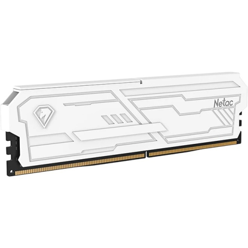 ОЗУ Netac Shadow III, NTSHD4P32DP-32W DDR 4 DIMM 32Gb (16Gbx2) PC25600, 3200Mhz, CL16 White, с рад