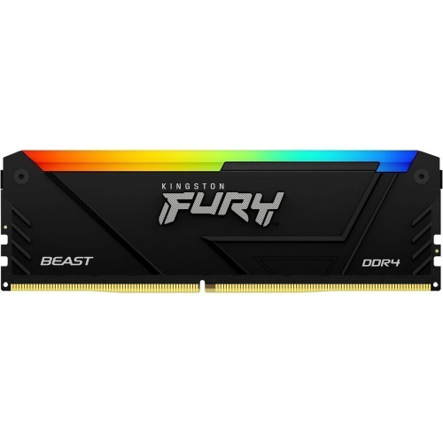 ОЗУ Kingston Fury Beast RGB KF432C16BB2A/32 32GB 3200MT/s DDR4 CL16 DIMM
