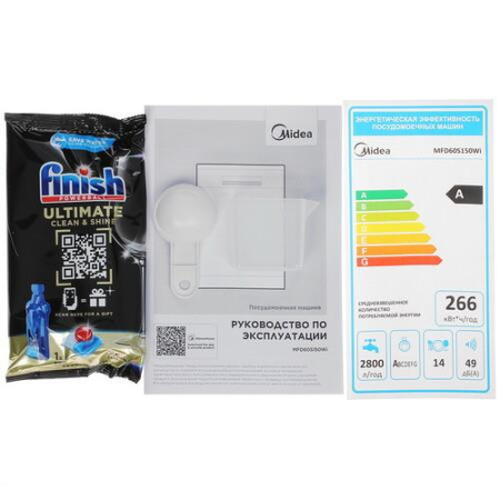 Посудомоечная машина Midea MFD60S150Wi белый