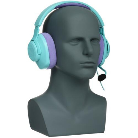 Проводные наушники JBL Quantum 100M2 бирюзовый