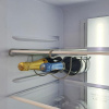 Холодильник с морозильником Бирюса W980NF серый