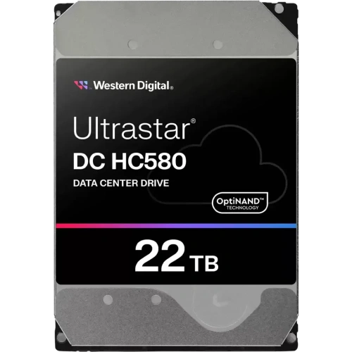 HDD WESTERN DIGITAL DC HC580 WUH722422AL5204_0F62791 22TB SAS 7200RPM 12GB/S 512MB