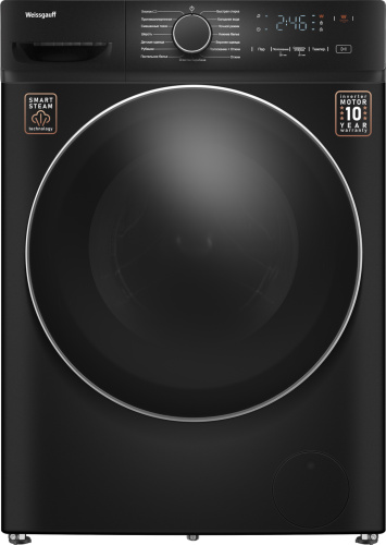 Стиральная машина Weissgauff WM 4627 Touch Inverter Steam Black