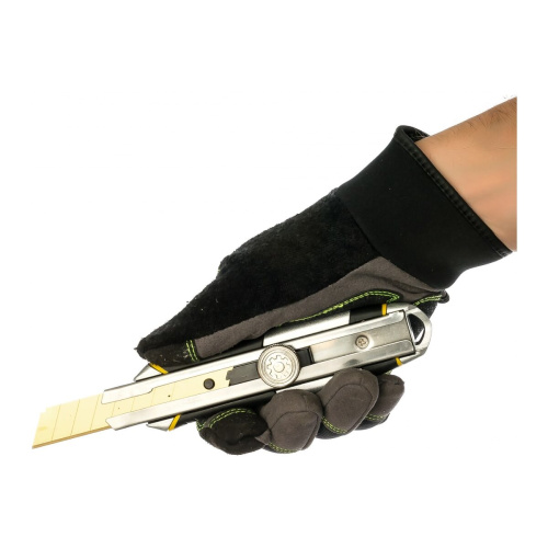 Нож строительный Inforce 06-02-12 18 мм в металлическом корпусе