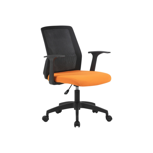 Кресло Cactus CS-MC222-BKOR черный сиденье оранжевый