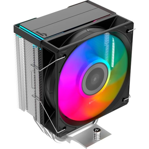 Кулер SAMA X40L (X40-XXWAYXOX-G) (200W, 4-pin PWM, 133.5mm, 4x6mm, ARGB, 1x100mm, 50.1CFM, 35.2dBA, 2600RPM, S 1851/1700/1200)