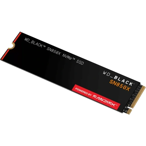 SSD Western Digital Black SN850X (WDS800T2X0E) M2.2280 PCIe 4.0 8Tb, 7200MBs/6600MBs, TBW 4800, 1 year