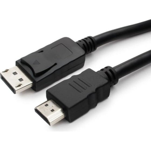 Кабель Cablexpert CC-DP-HDMI-7.5M DisplayPort--HDMI 20M/19M 7.5м черный