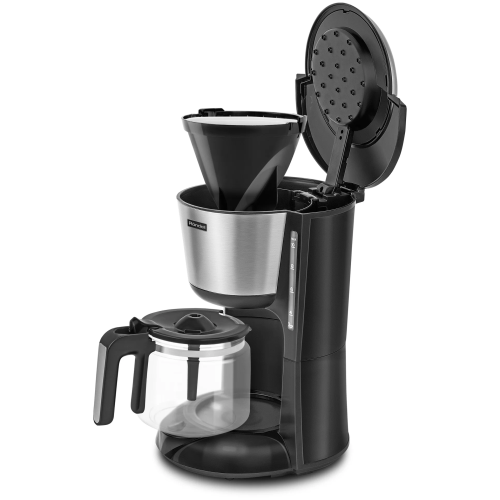 Кофеварка Rondell 1100-RE-01 (RDE-1100) серебристый/черный