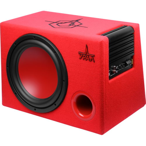 Сабвуфер автомобильный Ural АС-У12А Красный
