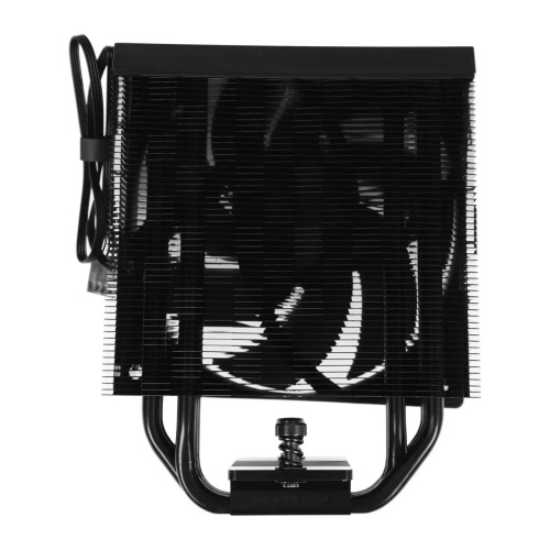 Кулер PCCOOLER RT500 TC (rt500tc-bkawyx-gl), 4-pin, ARGB, 120мм, черный, retail