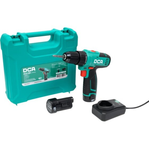 Дрель-шуруповерт DCA ADJZ1202 (Type E) 2АКБ+ЗУ