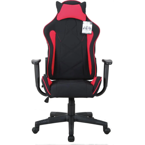 Кресло игровое BRABIX GT Racer GM-101 (531820) ткань, черный/красный