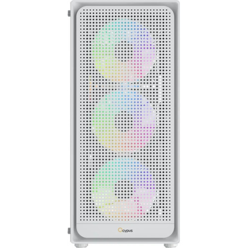 Корпус Ocypus Gamma C50 WH ARGB, MATX, USB3.0*1+USB2.0*2, FRONT 3x120mm ARGB, REAR 1x120mm ARGB