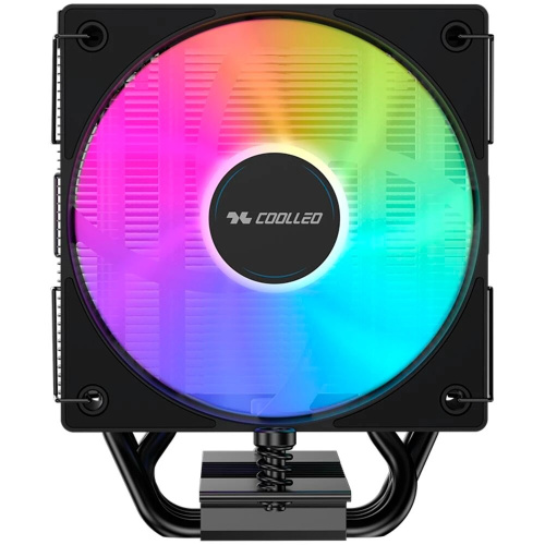 Вентилятор Coolleo CL-B40S-DIG-BK-ARGB V2 Intel LGA 115X/1200/1700/1851 AMD AM4/AM5 200W TDP