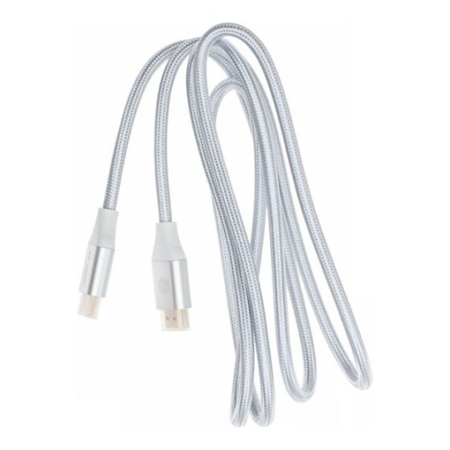 Кабель аудио-видео Cactus CS-HDMI.2.1-1.8 HDMI(m)/HDMI(m) 1.8м позолоч.конт. серебристый