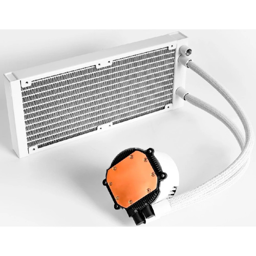 СВО Valkyrie Jarn 240 ARGB White (HW C240W) / 2x120mm ARGB fans, 700-1850RPM, 75CFM, 34dBA, 250W TDP