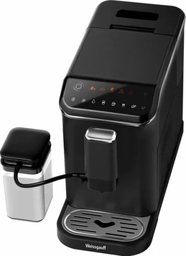 Кофемашина Weissgauff WCM-325 Black Automatic Touch Cappuccino