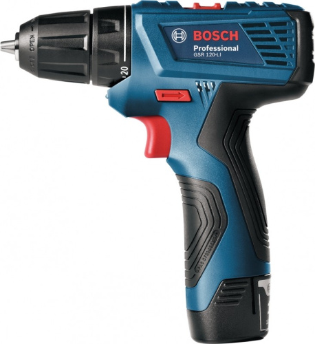 Дрель-шуруповерт Bosch GSR 120-LI 06019G8020 кейс