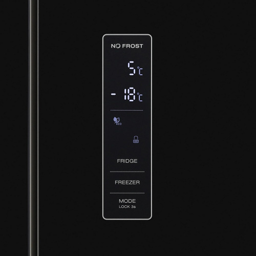 Холодильник KRONA Eiskalt 7970 XD TNF Glass BL Cross Door