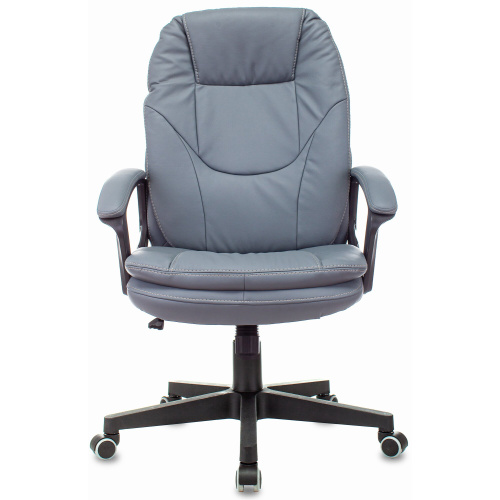 Кресло Бюрократ CH-868N/Grey искусств. кожа серый