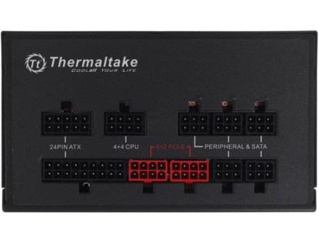 Блок питания Thermaltake Smart PRO RGB 750W [PS-SPR-0750FPCBE] черный