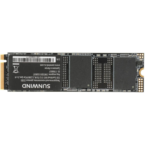 SSD SunWind NV3 SWSSD512GN3T PCIe 3.0 x4 512GB M.2 2280
